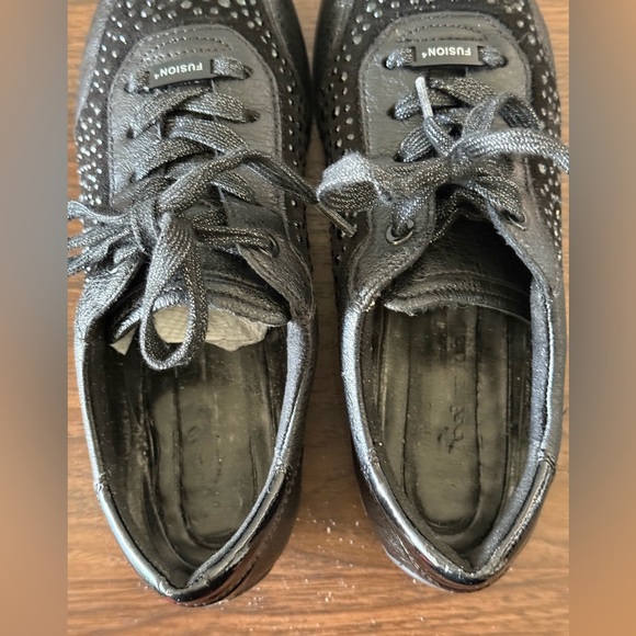 Ara Fusion4 Dynergy Low Top Lace Up Womens Sneakers Black  Rhinestones US 6 - Picture 6 of 10